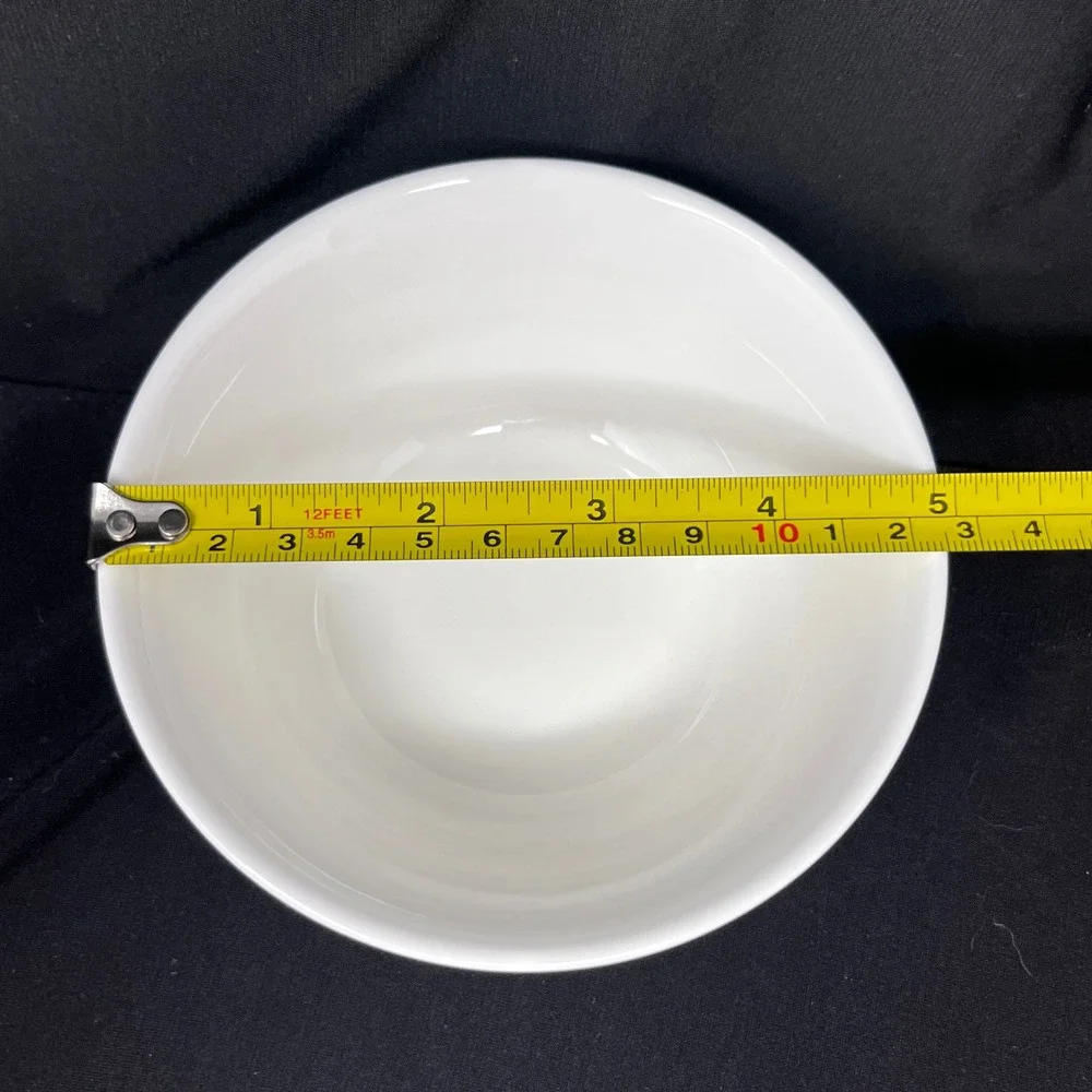 Lenox Snowdrift All White Embossed Dessert Bowl 4 7/8